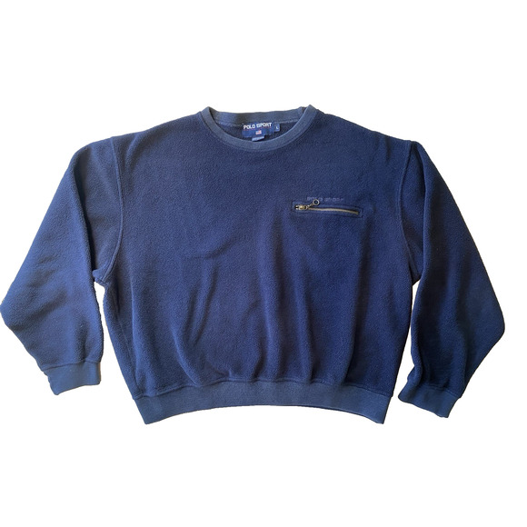 Ralph Lauren Other - Vintage Polo Sport Ralph Lauren Mens Large Y2K Sweater Athletic Fleece Pullover